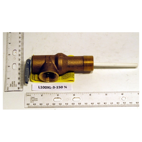 L100Xl-3-150 3/4" T&P Valve Set